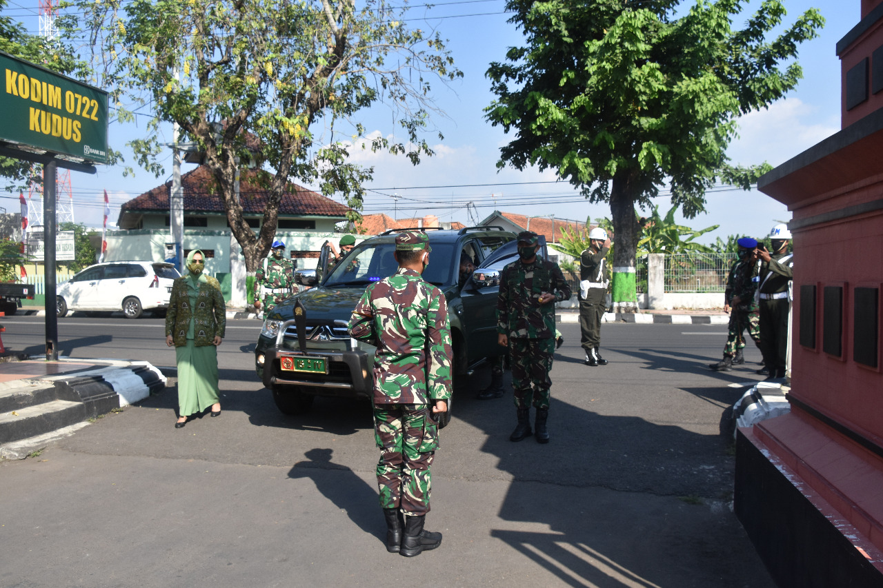 Danrem 073/MKT Kolonel Inf Ari Yulianto, S.I.P, Berkunjung ke Kodim 0722/Kudus